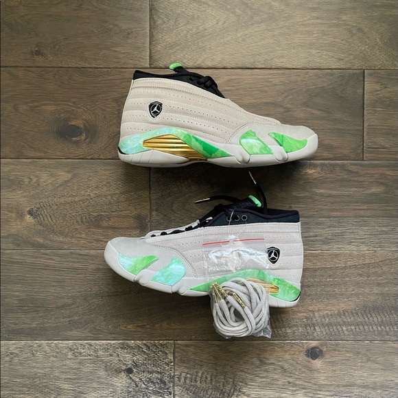 New DS Air Jordan Retro 14 X Aleali May. WMNS 6.5. Mens 5. - Picture 1 of 12